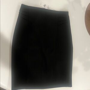 Express High Waist Black Pencil Skirt